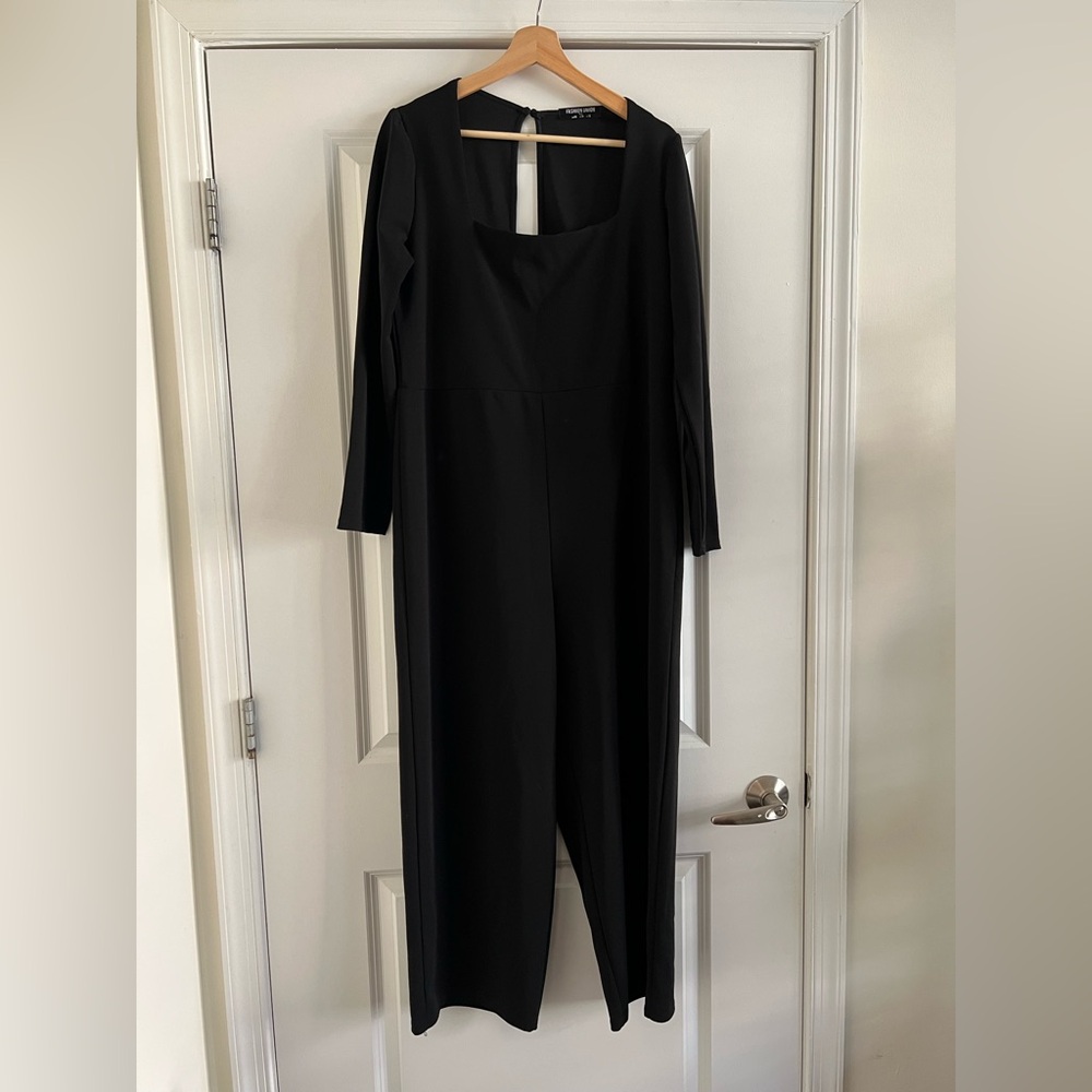Fashion Union Classic Black Jumpsuit